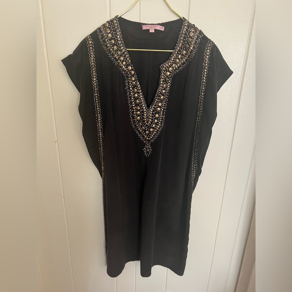 Calypso St Barth XS luxury mini caftan